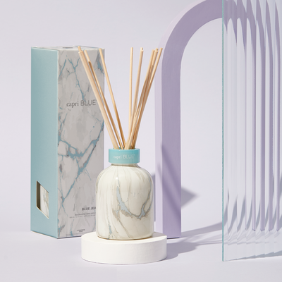 Blue Jean Modern Marble Petite Reed Diffuser